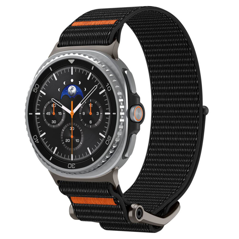 Curea Samsung Galaxy Watch8 44mm Spigen DuraPro Flex, negru