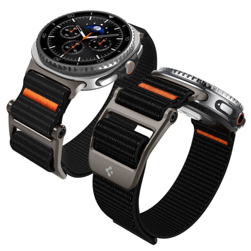 Curea Samsung Galaxy Watch8 Classic Spigen DuraPro Flex, negru