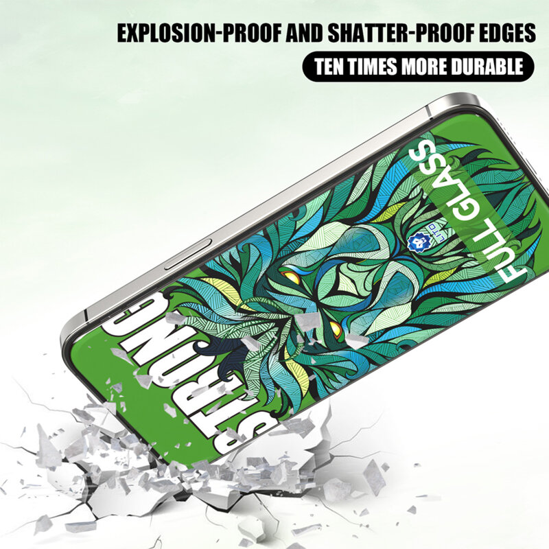 Folie sticla iPhone 17 Pro Max Lito D+ Max Strong, negru