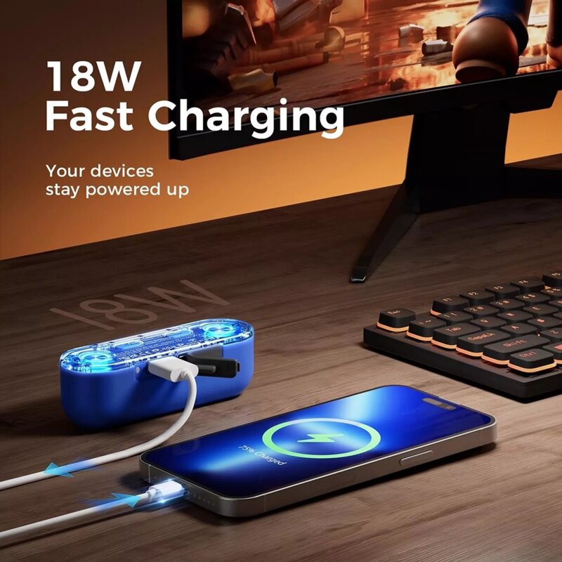 Incalzitoare de maini + power bank Ocoopa, rosu, UT4103-RD