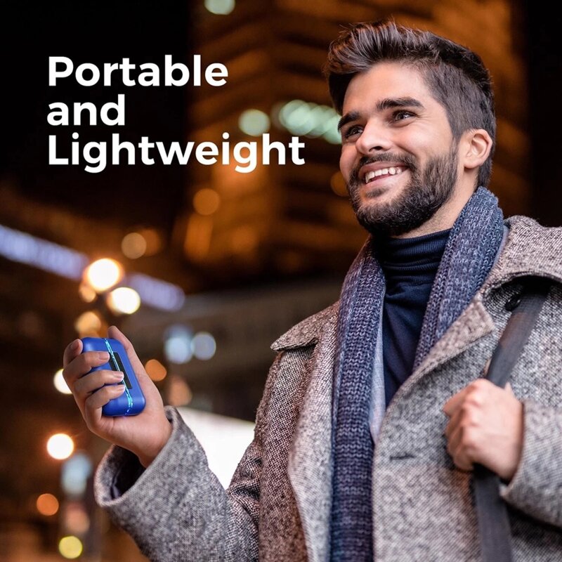 Incalzitoare de maini + power bank Ocoopa, rosu, UT4103-RD