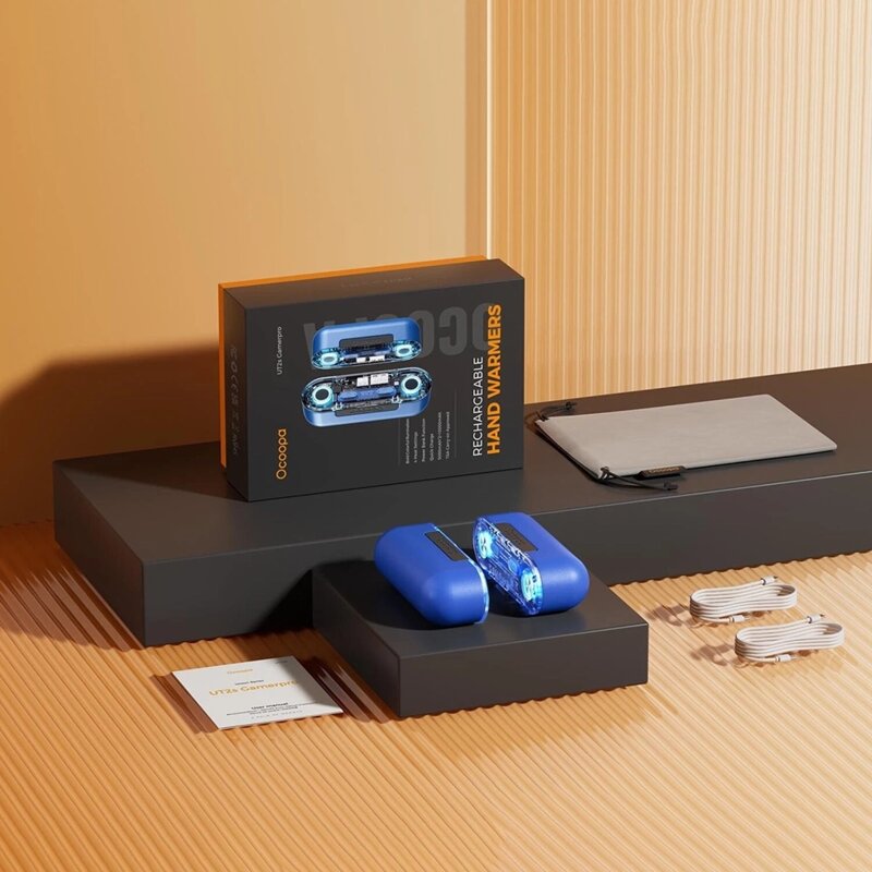 Incalzitoare de maini + power bank Ocoopa, rosu, UT4103-RD