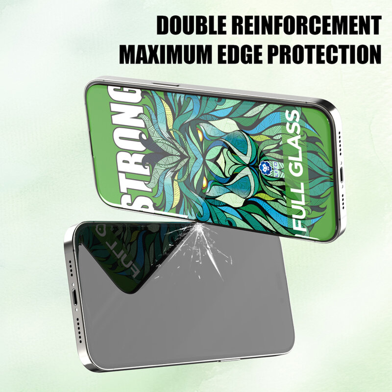 Folie sticla iPhone 17 Lito D+ Max Strong, negru