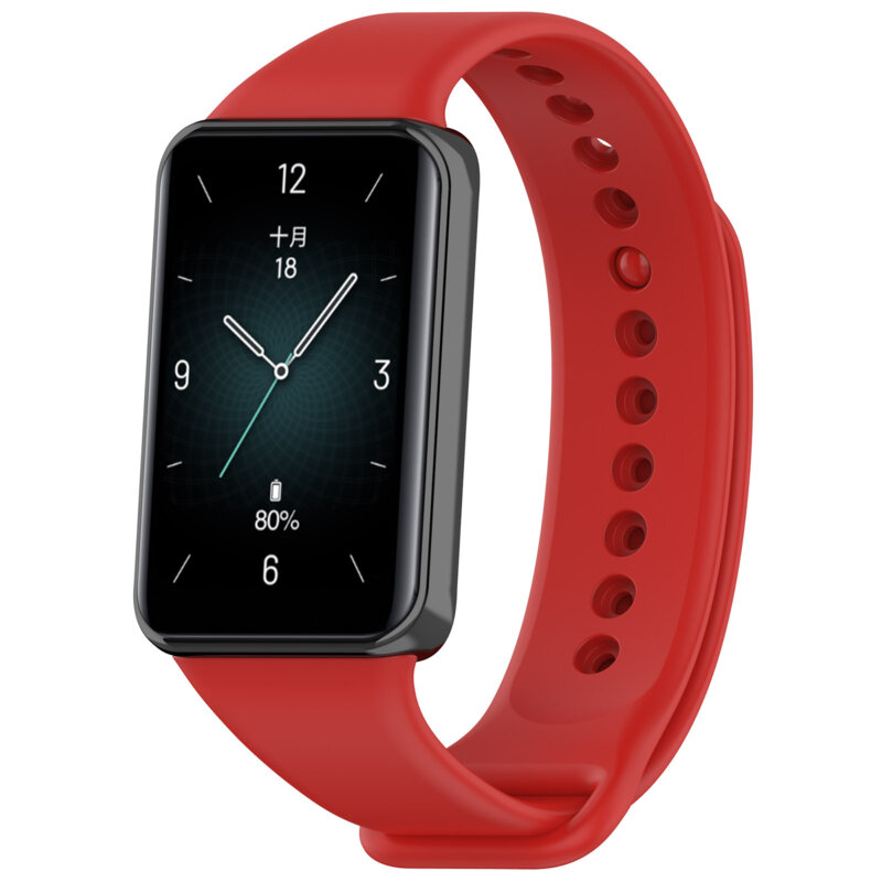 Bratara Honor Band 9 Techsuit, rosu, W014