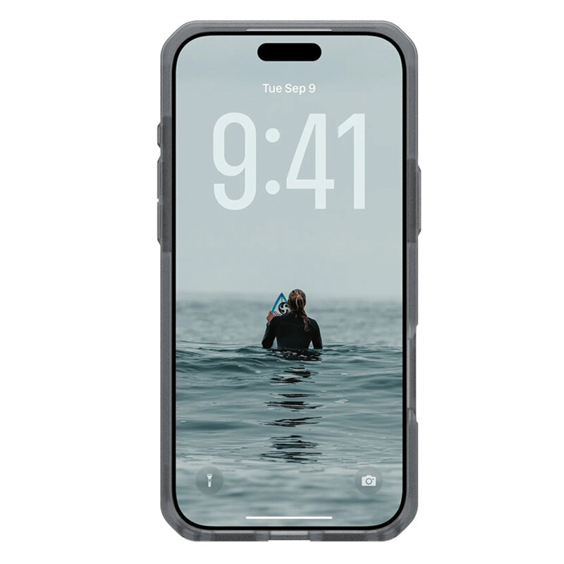 Husa iPhone 17 UAG Dot MagSafe, Ash