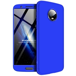 Husa Motorola Moto G6 GKK 360 Full Cover Albastru