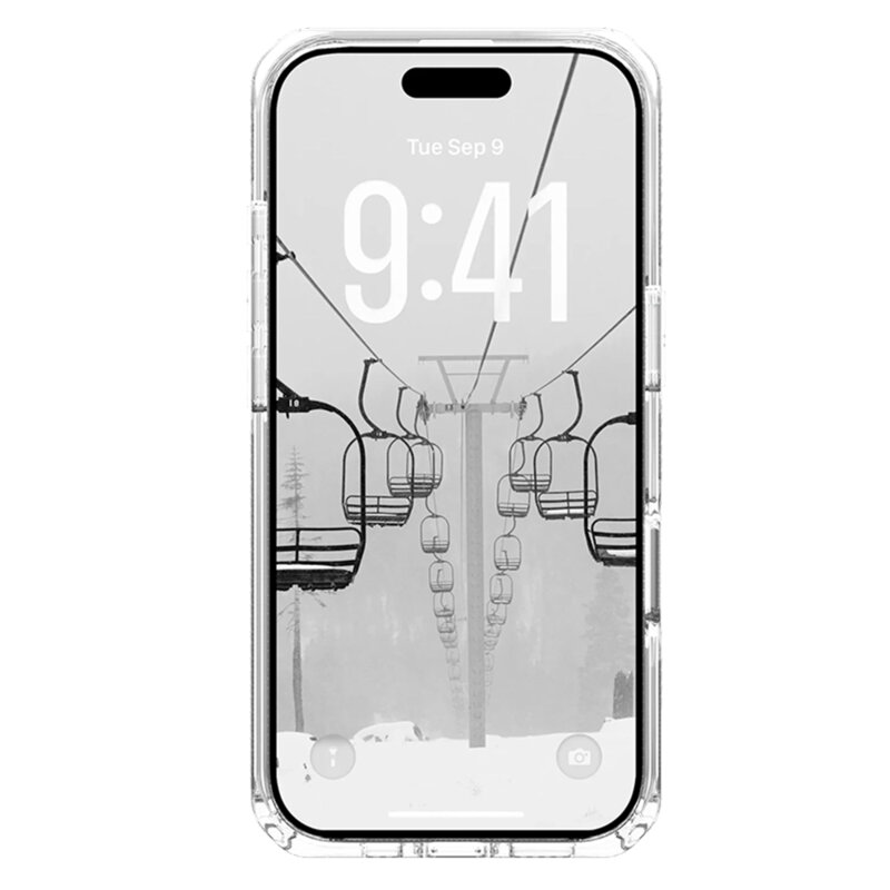 Husa iPhone 17 Pro Max UAG Plyo MagSafe, Ice Silver