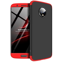 Husa Motorola Moto G6 GKK 360 Full Cover Negru-Rosu