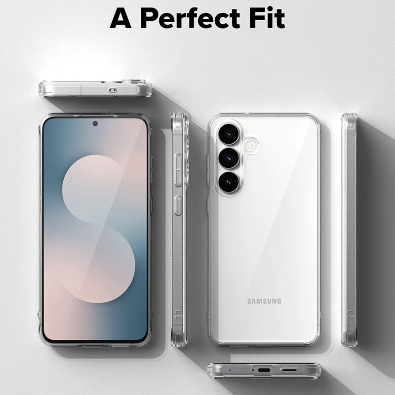 Husa Samsung Galaxy S25 FE Ringke Fusion, transparenta
