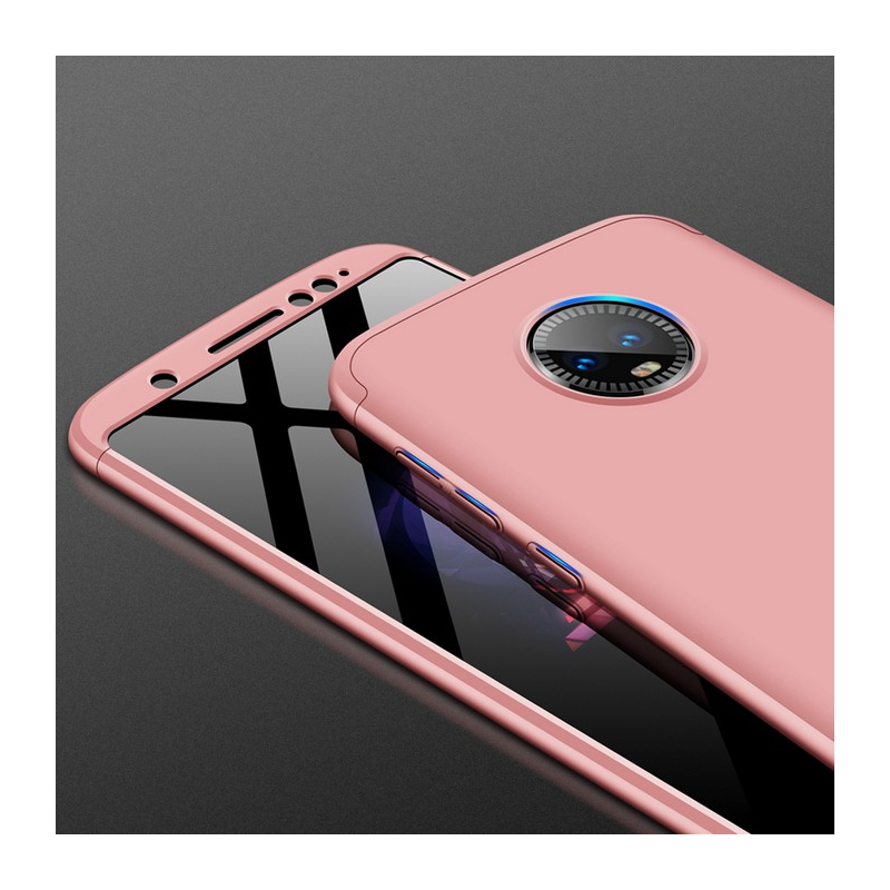 Husa Motorola Moto G6 GKK 360 Full Cover Roz