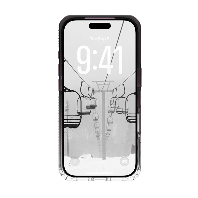 Husa iPhone 17 Pro UAG Plyo MagSafe, Black Clear Ombre