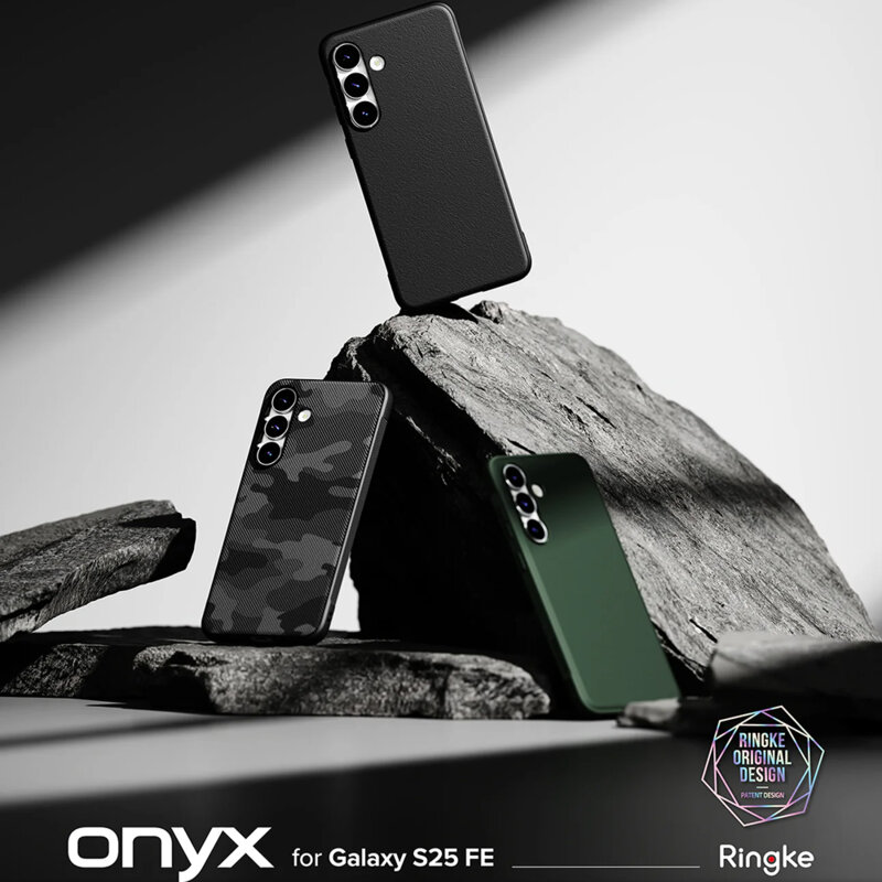 Husa Samsung Galaxy S25 FE Ringke Onyx, negru