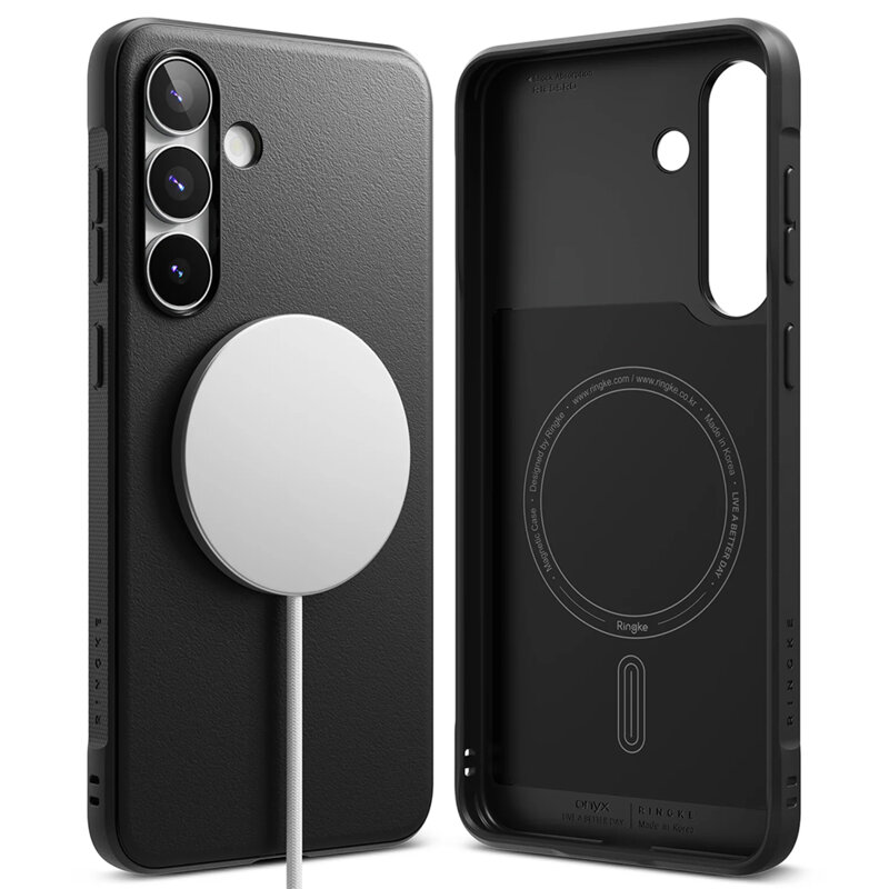 Husa Samsung Galaxy S25 FE Ringke Onyx MagSafe, negru