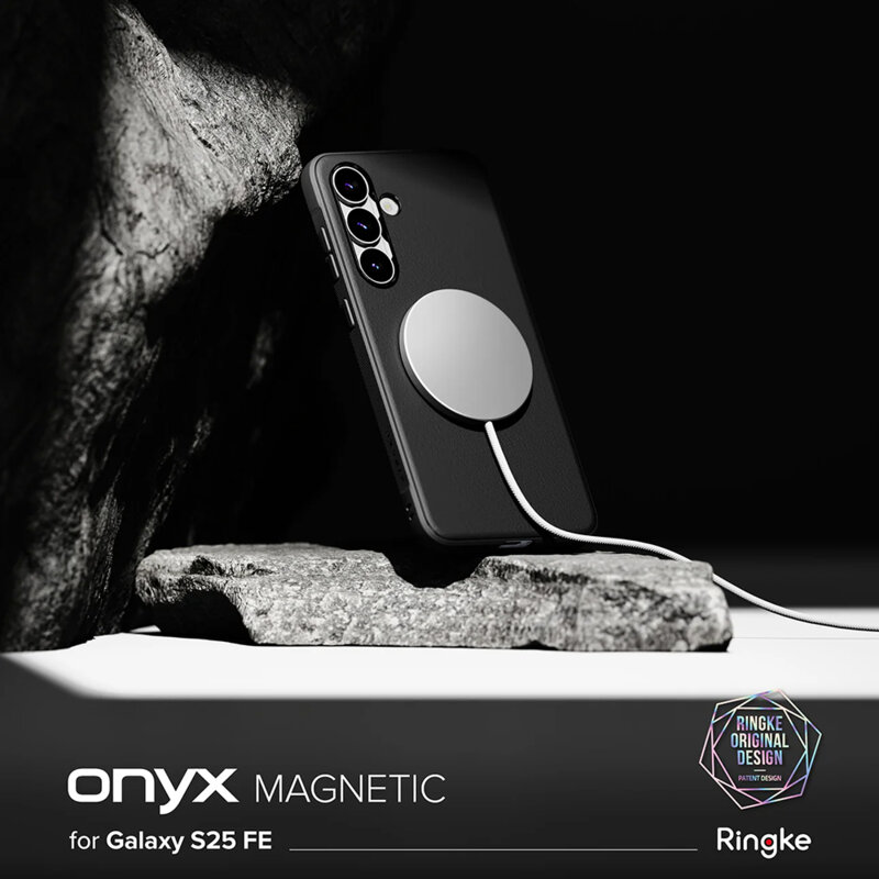 Husa Samsung Galaxy S25 FE Ringke Onyx MagSafe, negru