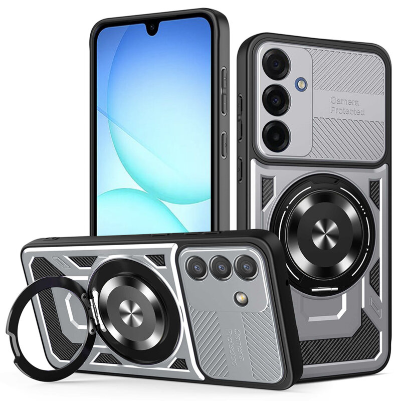 Husa Samsung Galaxy A17 5G Techsuit RuggedCam, gri