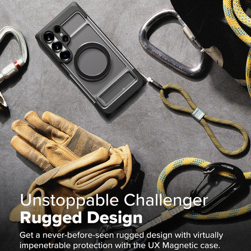 Husa Samsung Galaxy S25 Ultra Ringke UX Magnetic, fumuriu