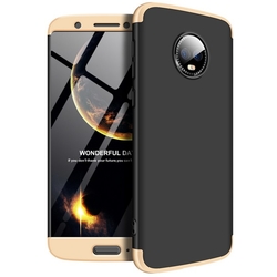 Husa Motorola Moto G6 GKK 360 Full Cover Negru-Auriu