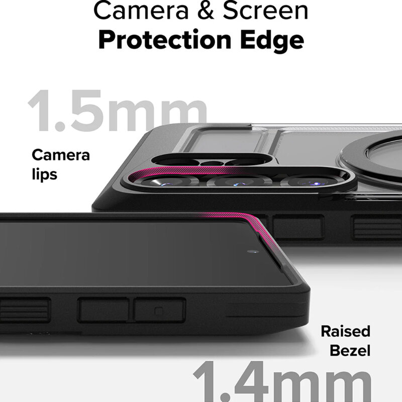 Husa Samsung Galaxy S25 Ultra Ringke UX Magnetic, fumuriu