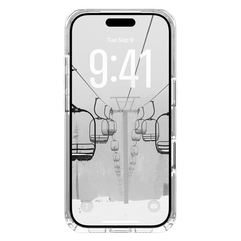 Husa iPhone 17 Pro UAG Plyo MagSafe, Ice / White