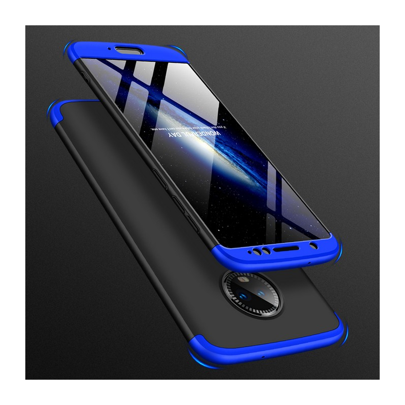 Husa Motorola Moto G6 GKK 360 Full Cover Negru-Albastru