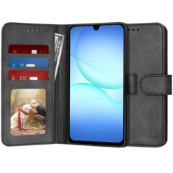 Husa 360 Samsung Galaxy A17 5G Techsuit Diary Book, negru