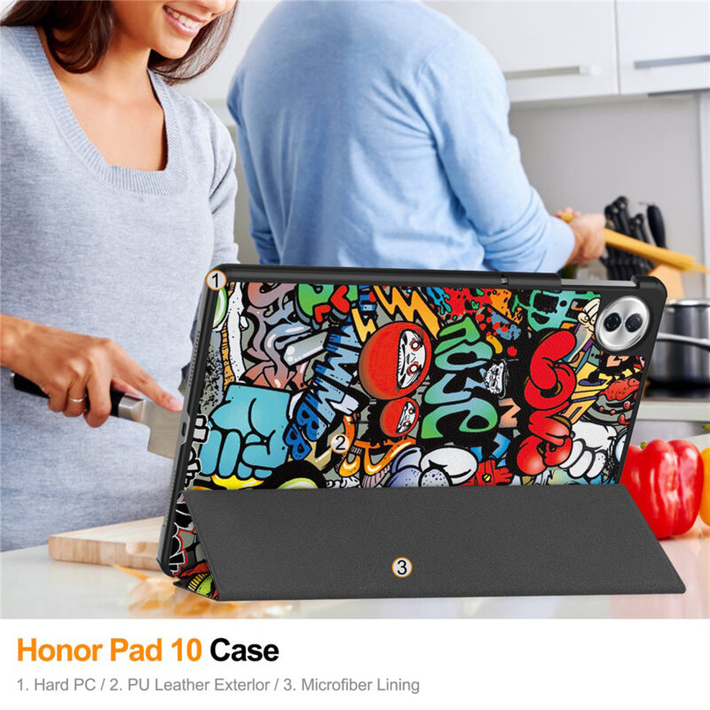 Husa Honor Pad 10 Techsuit FoldPro, Urban Vibe
