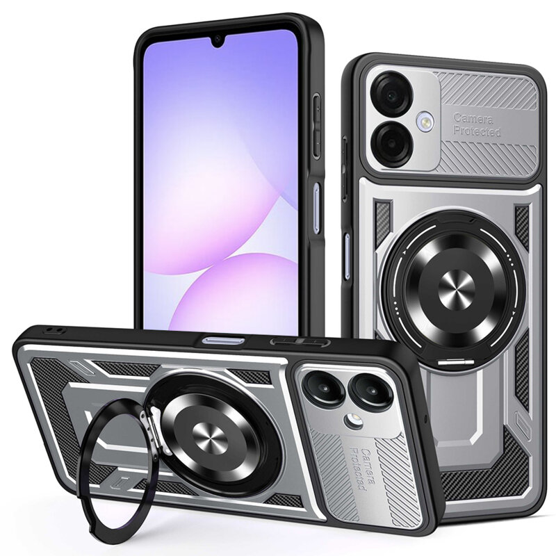 Husa Samsung Galaxy A07 4G Techsuit RuggedCam, gri