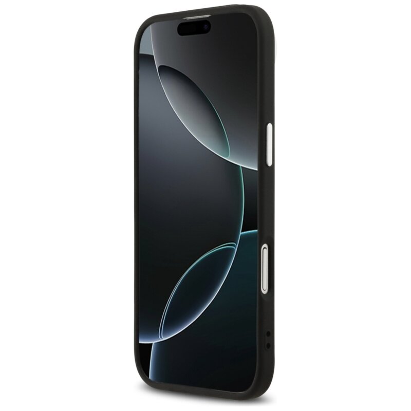 Husa originala Guess iPhone 17 Air Hardcase Classic Logo MagSafe, negru, GUHMP17MPSAREGSK