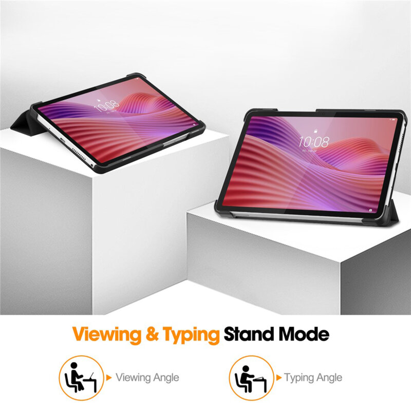 Husa Lenovo Tab One 8.7 Techsuit FoldPro, negru