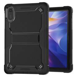 [Pachet 360°] Husa + folie sticla Xiaomi Redmi Pad 2 Techsuit Rugged TabShell, negru