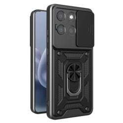 Husa Motorola Moto G86 Power protectie camera Techsuit CamShield Series, negru