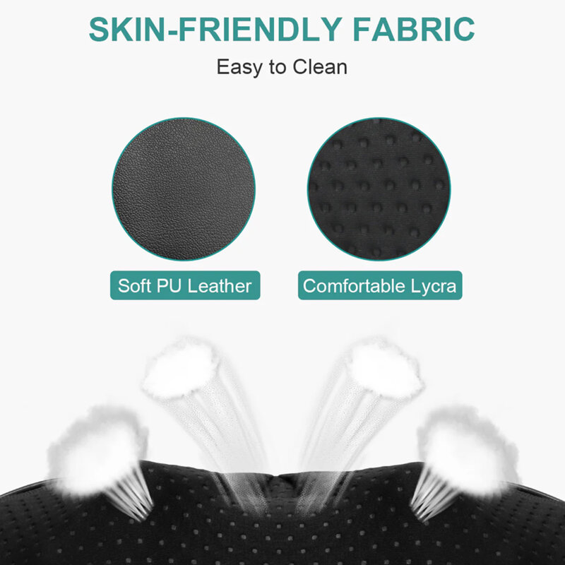 Aparat de masaj portabil pentru gat Nekteck, A01-NM03-BKUS