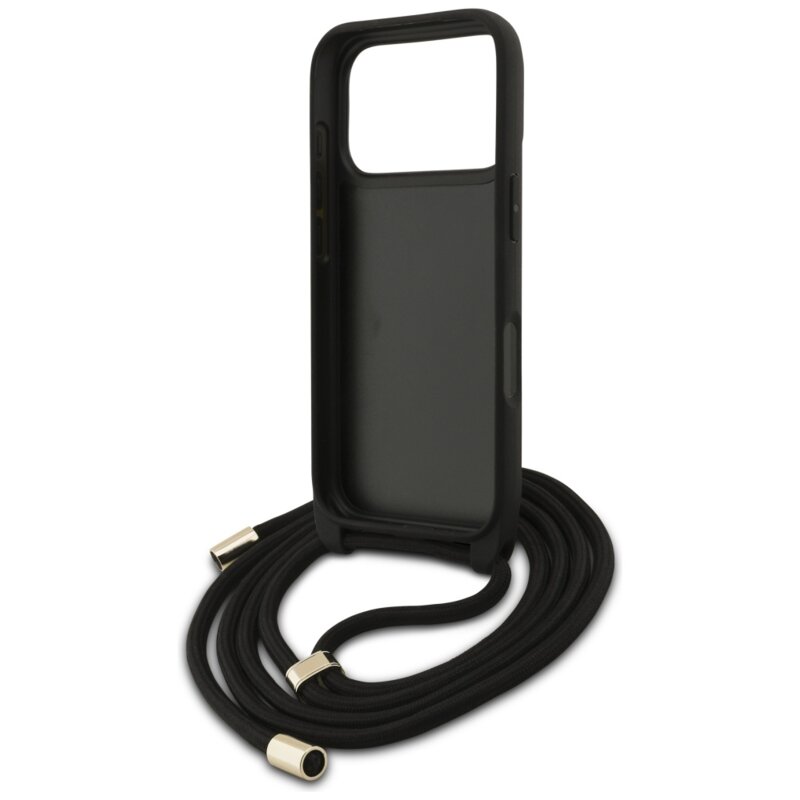 Husa Guess Crossbody Cord 4G Big Logo iPhone 17 Pro, maro, GUHCP17LP4GMGCRW