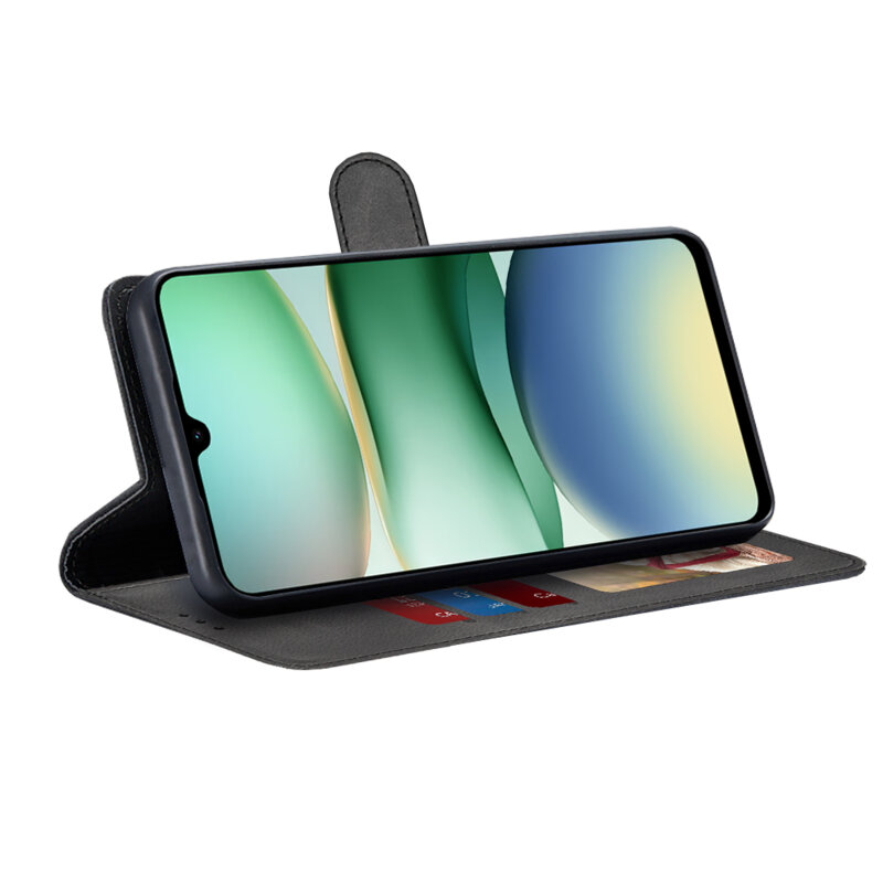 Husa 360 Xiaomi Redmi A5 4G (Standard) Techsuit Diary Book, negru