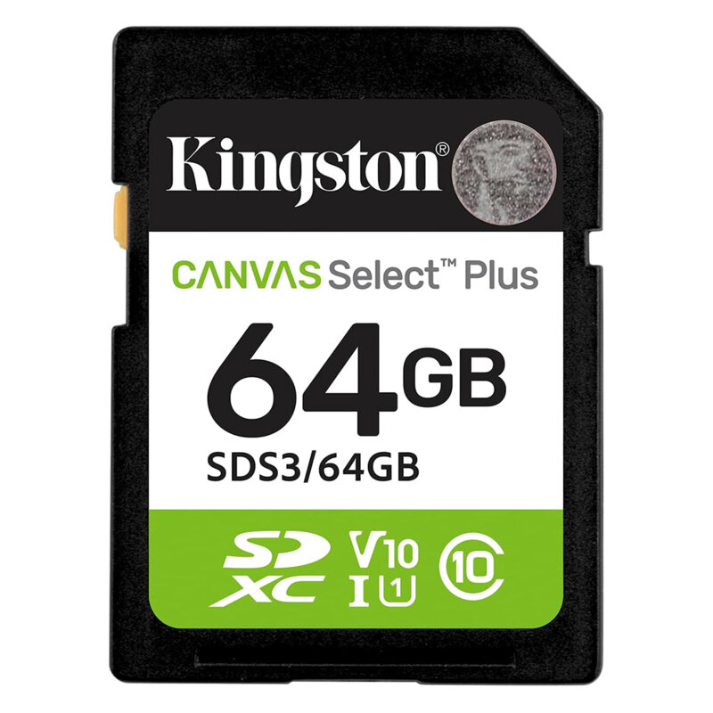 Card memorie 64GB Kingston Canvas Select Plus, SDS3/64GB