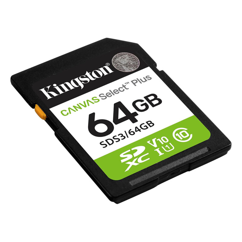 Card memorie 64GB Kingston Canvas Select Plus, SDS3/64GB