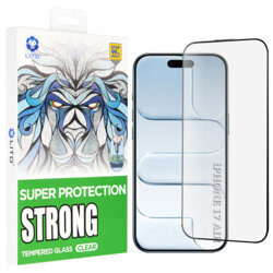 Folie sticla iPhone 17 Air Lito D+ Max Strong, negru