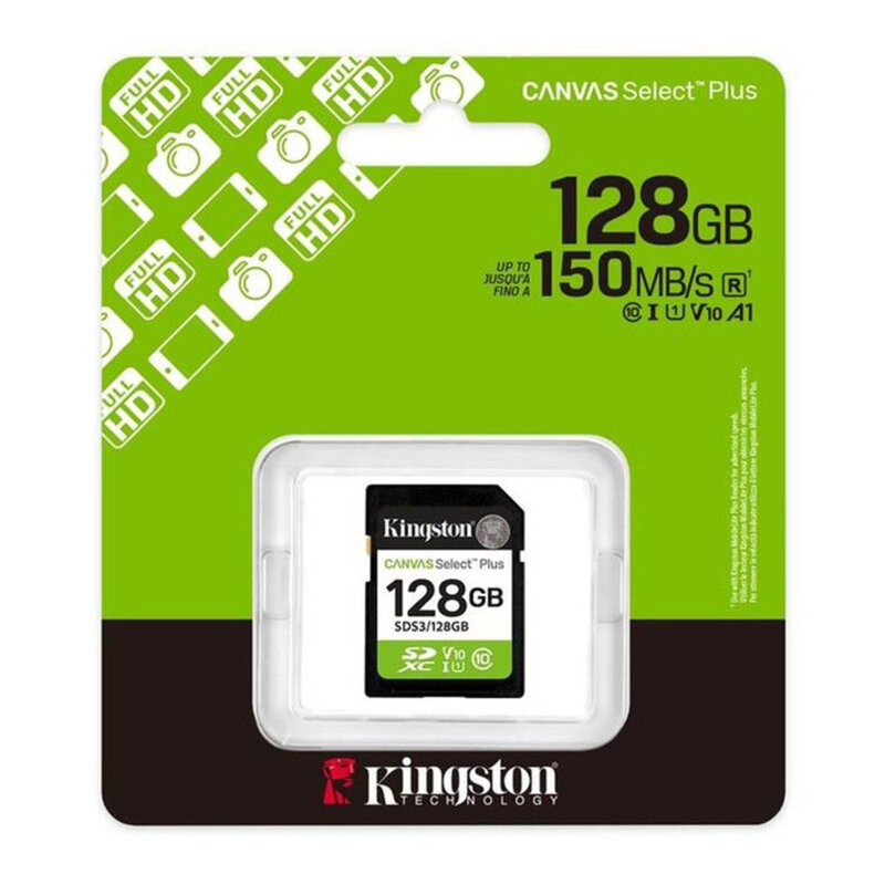 Card memorie 128GB Kingston Canvas Select Plus, SDS3/128GB