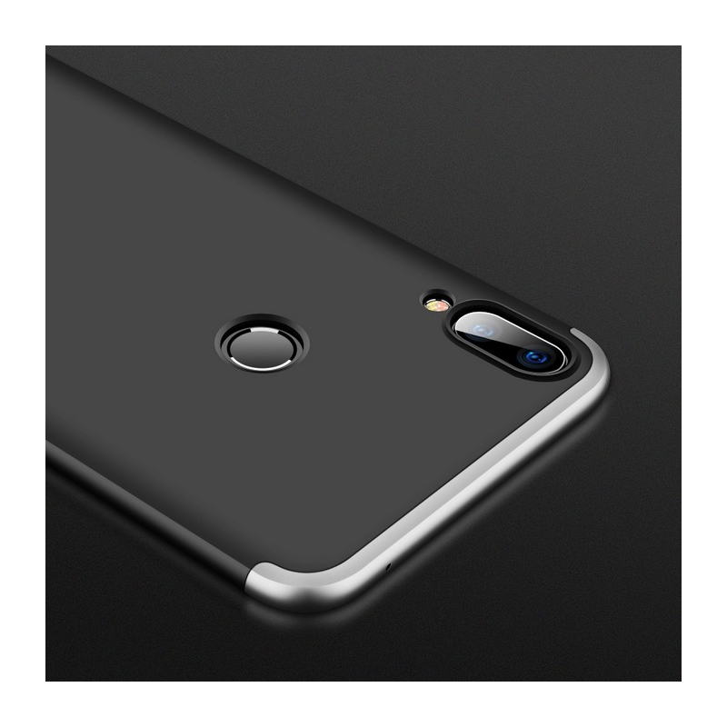 Husa Asus Zenfone Max Pro (M1) ZB601KL GKK 360 Full Cover Negru-Argintiu