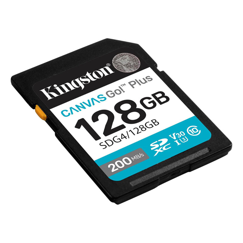 Card memorie 128GB Kingston Canvas Go Plus, SDG4/128GB