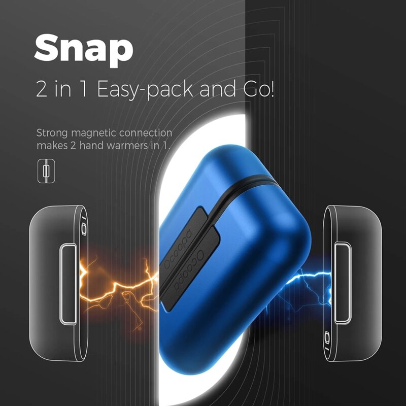 Incalzitoare corporale baterie externa Ocoopa, portocaliu, UT2S-OG