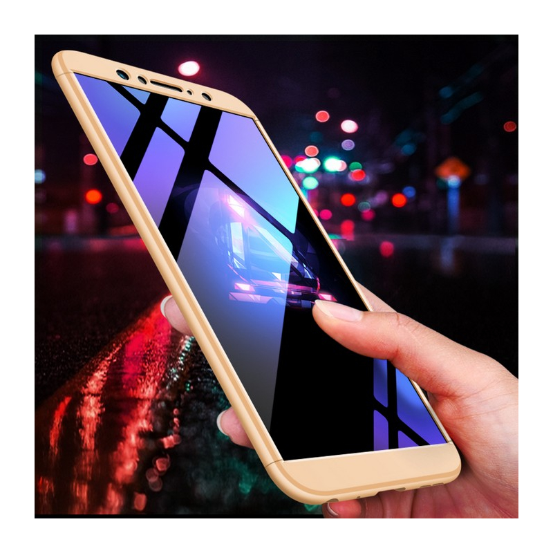 Husa Asus Zenfone Max Pro (M1) ZB601KL GKK 360 Full Cover Auriu