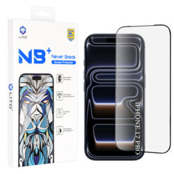 Folie iPhone 17 Pro Lito NB Screen Protector, negru