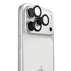 Folie camera iPhone 17 Pro Torras Lensguard Camera Protector, negru