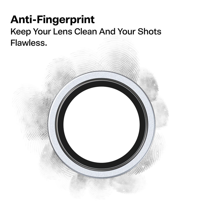 Folie camera iPhone 17 Pro Max Torras Lensguard Camera Protector, negru