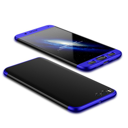 Husa Xiaomi Mi Note 3 GKK 360 Full Cover Negru-Albastru