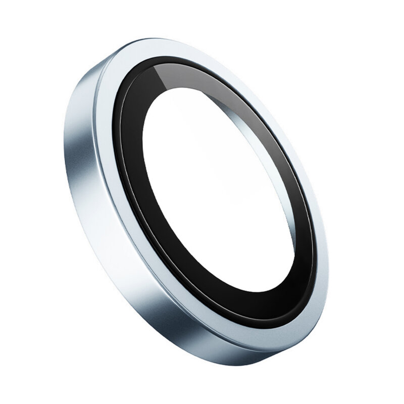 Folie iPhone 17 Blueo Original Metal Frame Lens, bleu