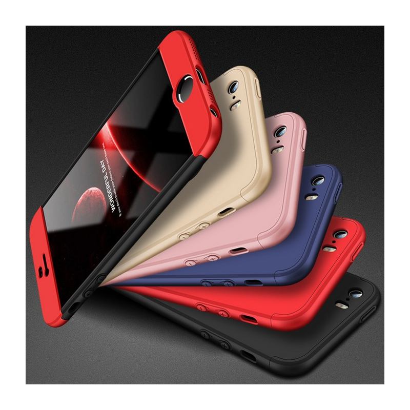 Husa iPhone 5 / 5s / SE GKK 360 Full Cover Negru