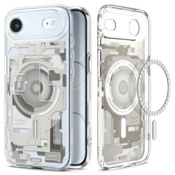 Husa iPhone 17 Air Spigen Ultra Hybrid Zero One MagSafe, natural