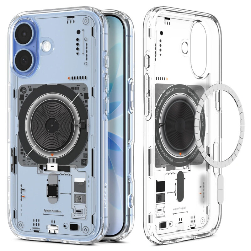 Husa iPhone 17 Spigen Ultra Hybrid MagSafe, Neo One